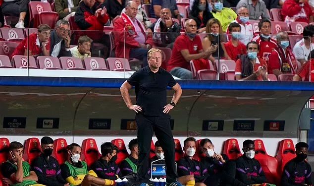 Pressure Build On Koeman, As Barca Beaten By Benfica