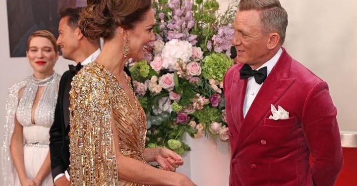 Daniel Craig’s last film, No time to Die finally has royal premiere