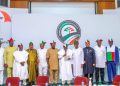 Buhari Swears in new INEC Commissioners