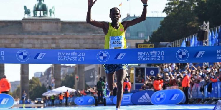 Ethiopia’s Guye Adola wins Berlin Marathon