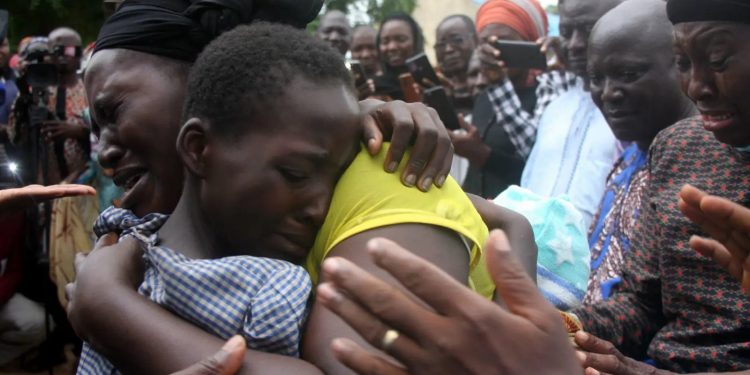 Ten kidnapped students regains freedom