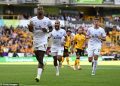 Brentford clinches victory over Wolves