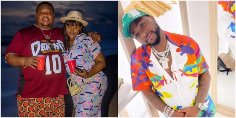 Amidst celebrity relationship dramas, Davido’s baby mama, Chioma, is honored by Cubana Chief priest.