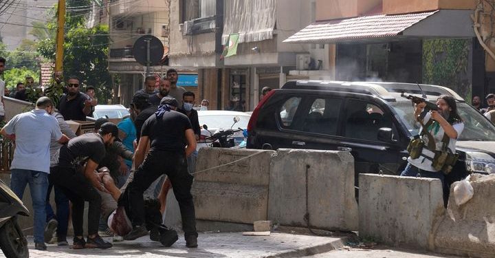 Gunfire in Lebanon kills 6