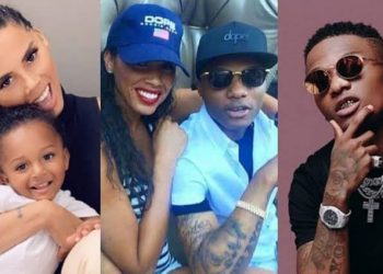 Wizkid celebrates baby Mama