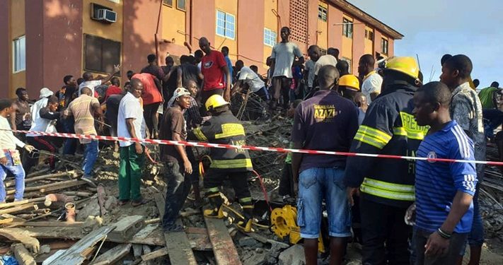 Another building collapse in Lagos State