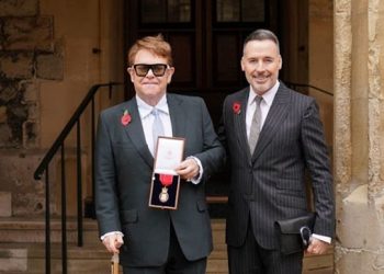 Elton John Receives a Rare Royal Honor