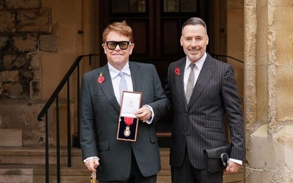 Elton John Receives a Rare Royal Honor