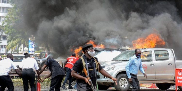 Blasts in Uganda kills 3