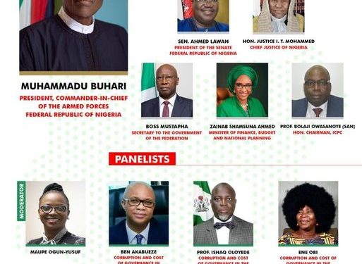 Buhari is billed to declare the third National Summit on Corruption open by next week