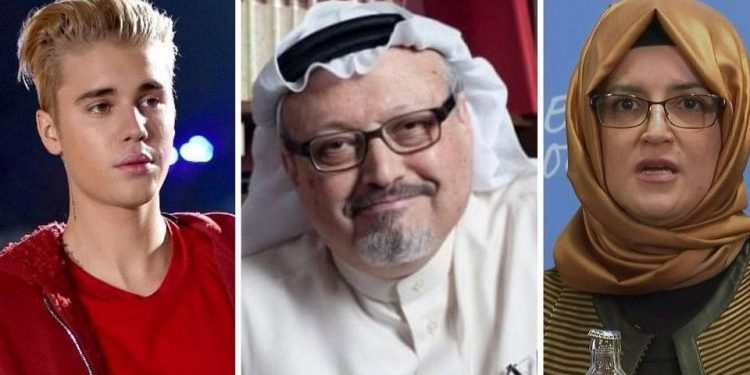 Khashoggi’s fiancée asks Justin Bieber to boycott Saudi concert