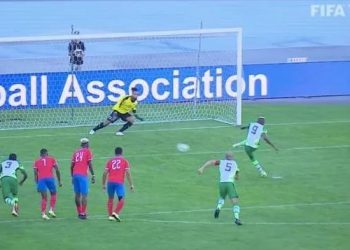 Nigeria beat Liberia 2-0 in a World Cup Qualifying match