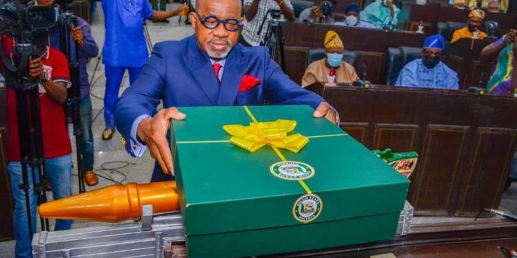 Abiodun Presents 2022 Budget to Assembly