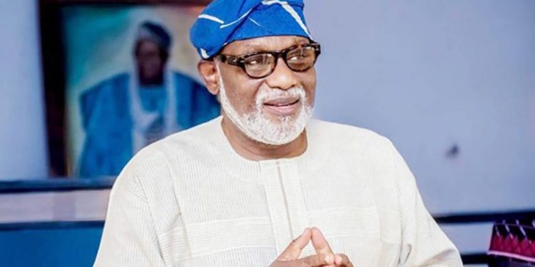Akeredolu charges traditional rulers to support the fight against crime