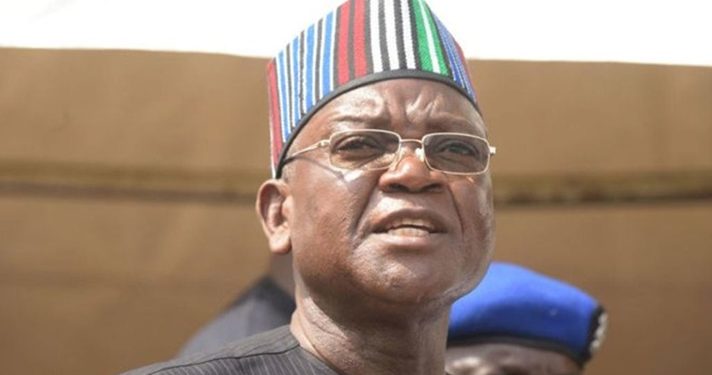 Ortom Urges Federal Government to Equip Security Agencies