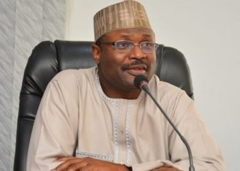 INEC Chairman Arrives Anambra Ahead of Saturday’s Election