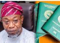 Federal Government Launches Electronic Passport