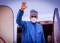 Buhari departs France for South Africa