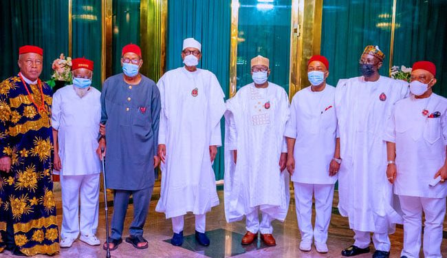 President Buhari meets with South East leaders