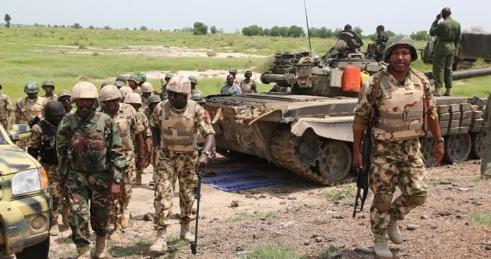 Troops Foils Attempt by Terrorist