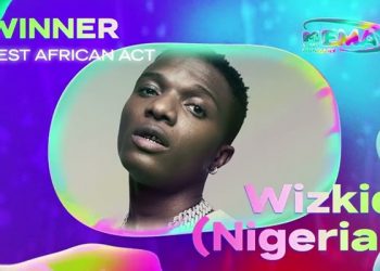 Wizkid Wins The Best African Act Award 2021