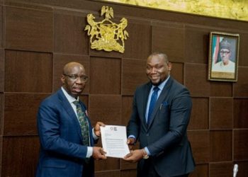 Edo Government Receives Grant to Improve Health Facility