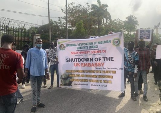 NANS Gives Ultimatum to UK Mission to Rescind Decision