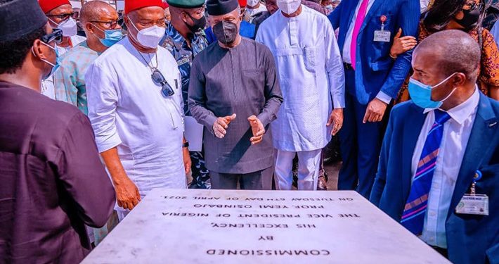 Osinbajo Commissions Factory in Imo