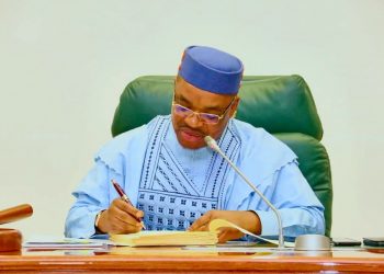 Emmanuel signs 2021 budget into Law