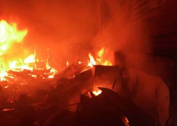 Fire Wrecks Havoc in Delta Community
