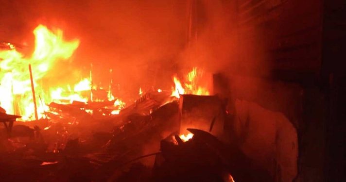 Fire Wrecks Havoc in Delta Community