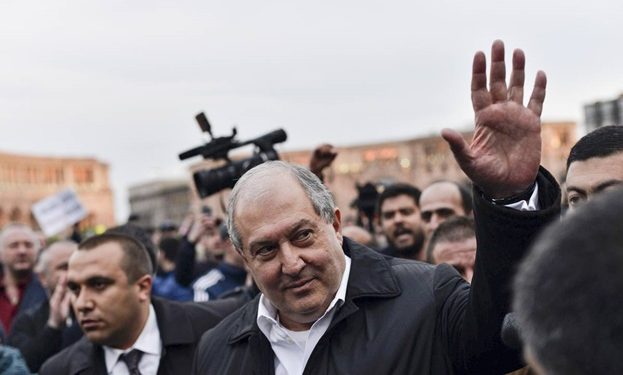 Armenian President Tenders Resignation