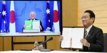 Australia and Japan Sign Defense Treaty