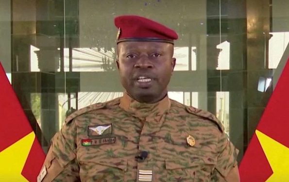 Burkina Faso military leader promises to return to constitutional order