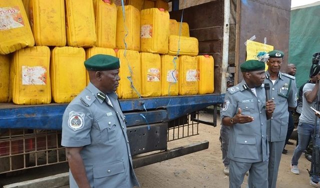 Customs Intercept 30, 000 Liters of Smuggled Petrol