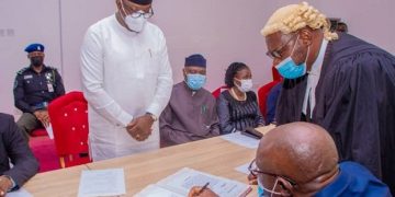 Governor Fayemi Swears in New Judges