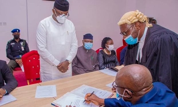 Governor Fayemi Swears in New Judges