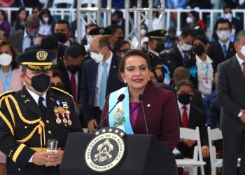 Honduras Swears in First Female President