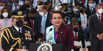 Honduras Swears in First Female President