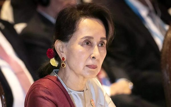 Myanmar Court Sentences Former Leader to Four More Years in Prison.