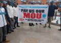 National Assembly Workers Protest Over Unpaid Allowances