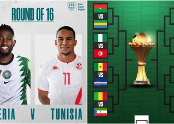 Nigeria to Play Tunisia in AFCON