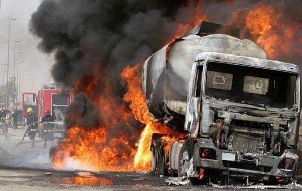Petrol Laden Tanker Explodes in Anambra