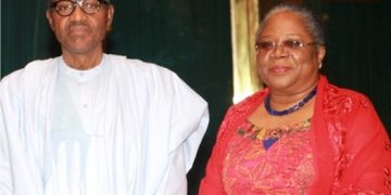 President Buhari Felicitates with Onwenu at 70