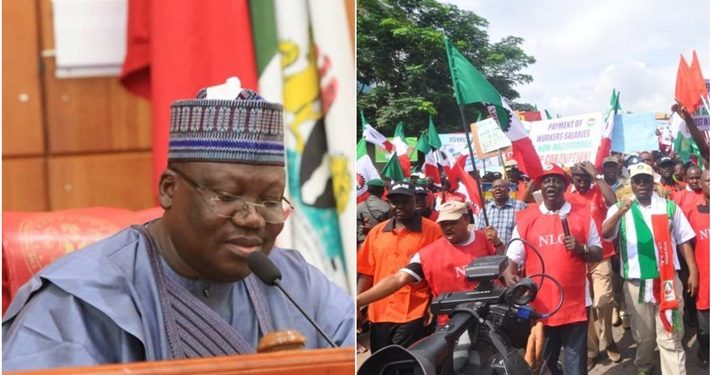 Senate President Appeals to NLC