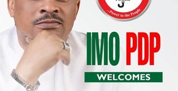 Imo PDP to Hold Grand Reception for Anyanwu
