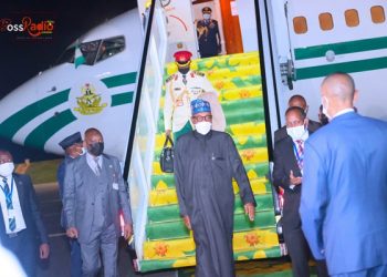 President Buhari Arrives Ethiopia Ahead of AU Assembly