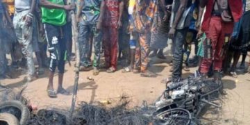 Two Ritualists Set Ablaze in Ogun