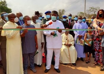 Ugwuanyi Reiterates Commitment Towards Building Infrastructural Projects in Rural Communities.
