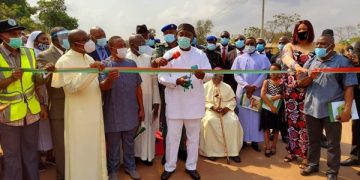 Ugwuanyi Reiterates Commitment Towards Building Infrastructural Projects in Rural Communities.